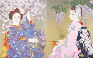 Современные художники японии и их картины. Внимательность к традициям