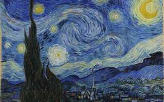 Звездное небо винсент ван гог. Винсент Ван Гог “Звёздная ночь”: описание картины