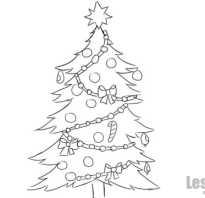 Новогодняя елочка рисунок для детей. Как нарисовать новогоднюю елку
